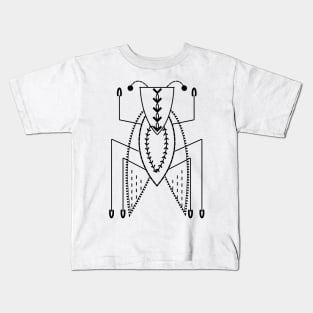 Needle Beetle Number 6 Kids T-Shirt